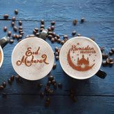 MINI EID AND RAMADAN MUBARAK STENCILS SET 3PCS